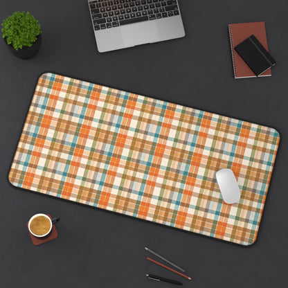 Golden Glen Plaid | Gaming Pad/Desk Mat