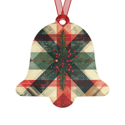 Mistletoe Magic Metal Ornament