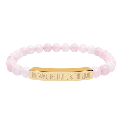 The Way, The Truth, and The Light, Beaded Bracelet