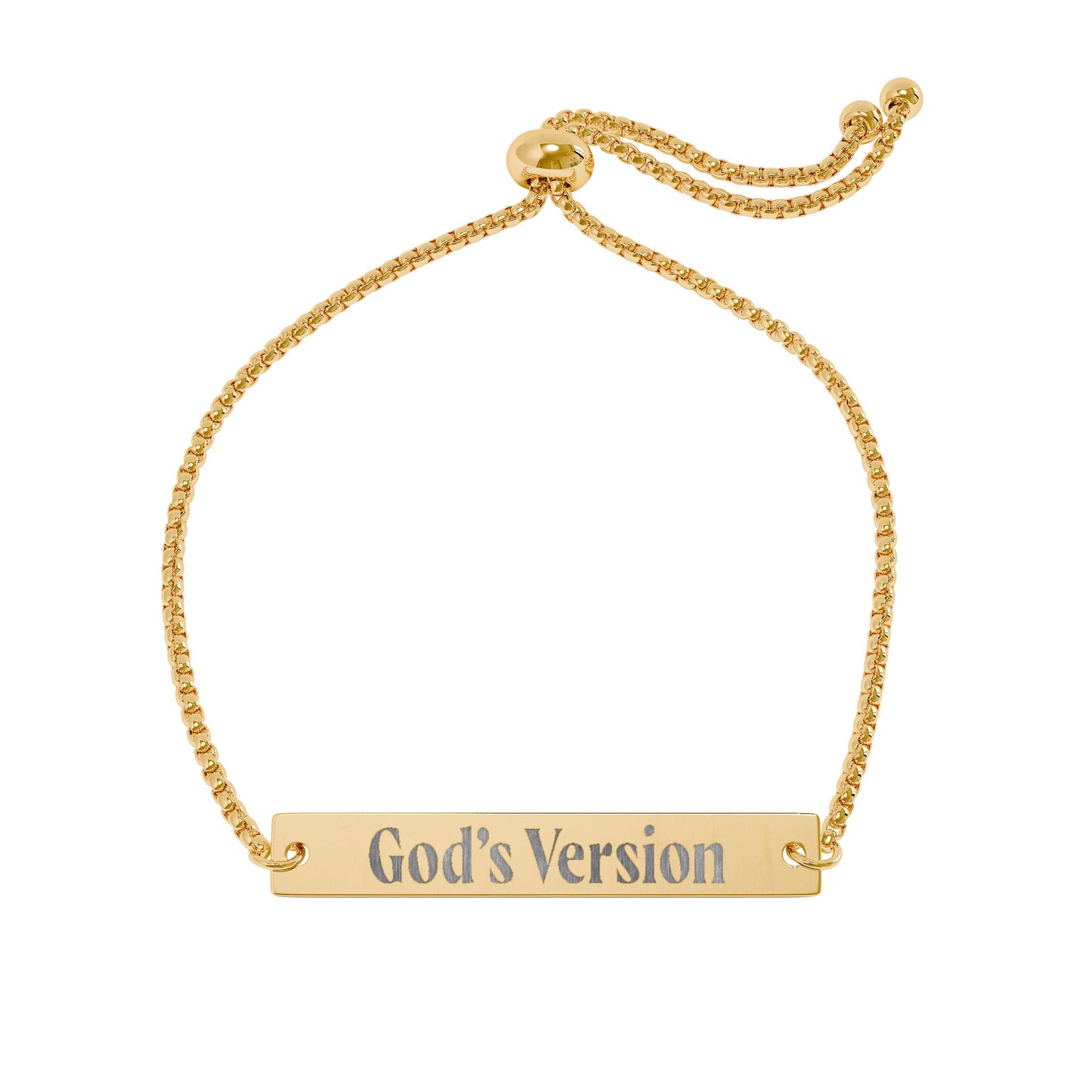 God's Version, Adjustable Bracelet