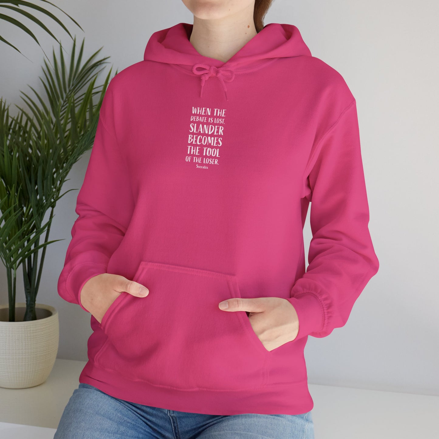 Quote Socrates  | Cozy Hoodie