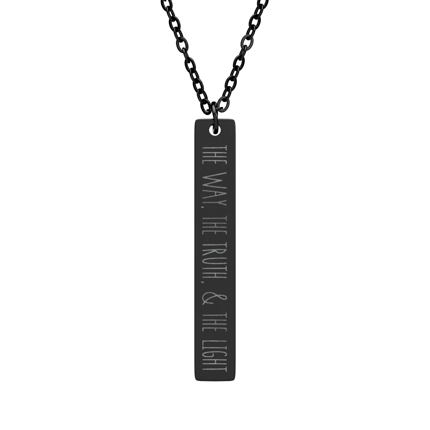 The Trinity Bar, Vertical Necklace