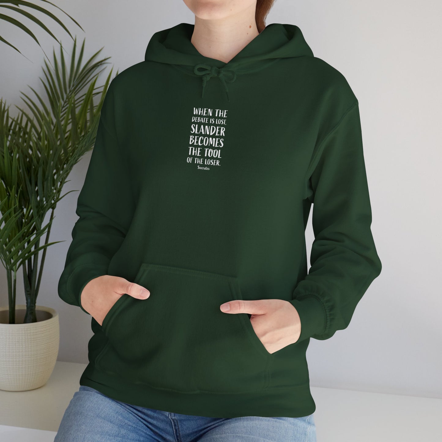 Quote Socrates, Hoodie