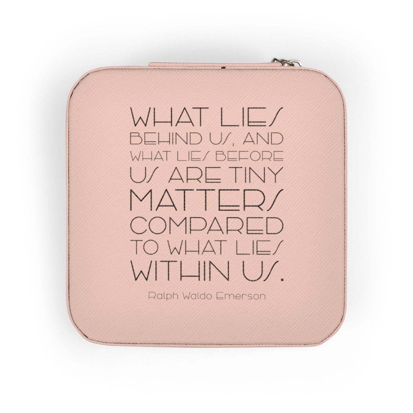 'What Lies Behind Us' | Travel Jewelry Case