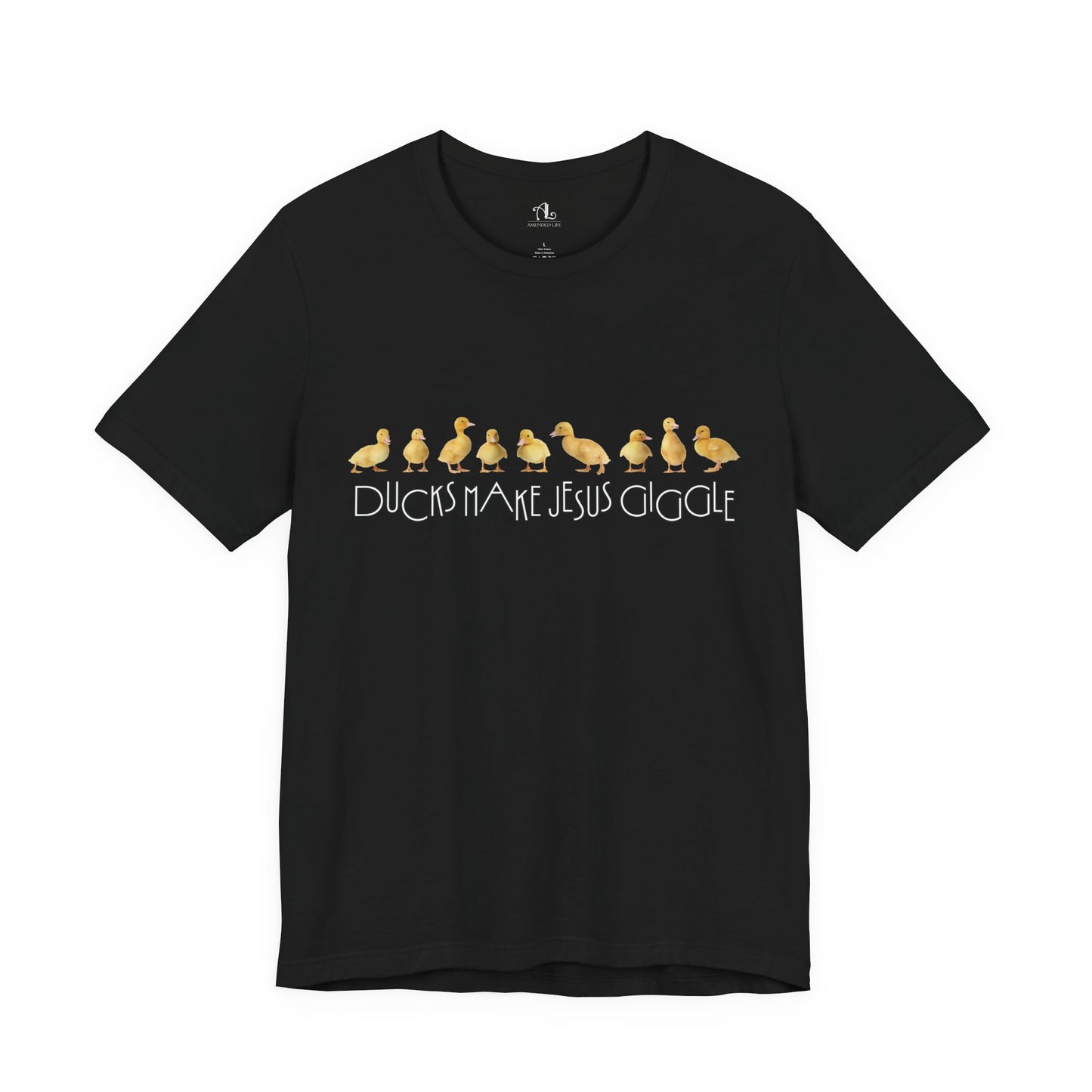 Ducks Make Jesus Giggle, Soft Tee