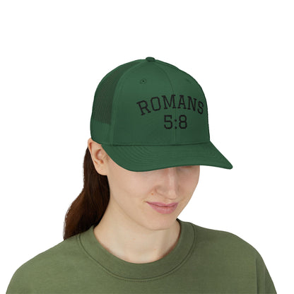 Romans 5:8 | Trucker Hat