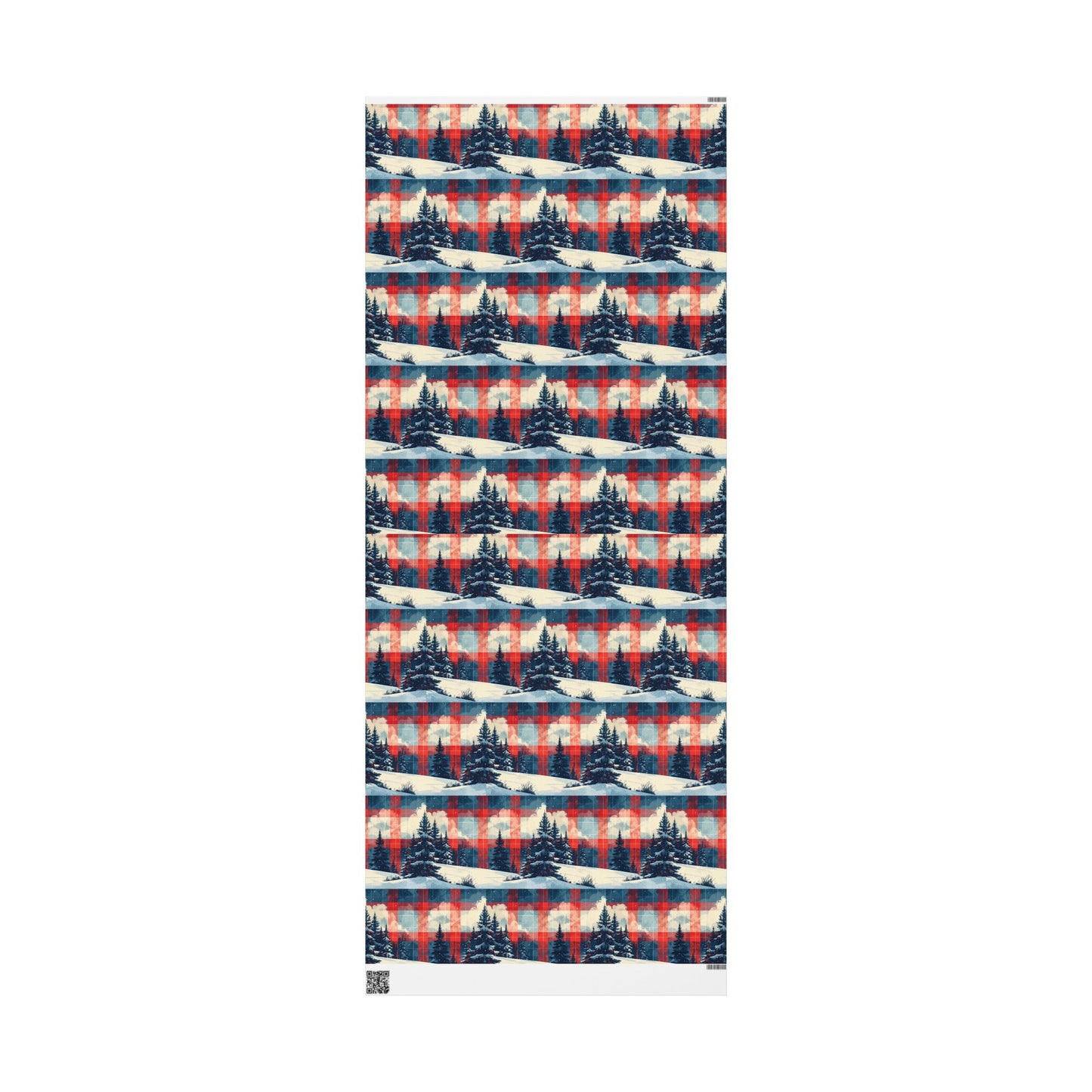 Frosted Freedom Wrapping Paper