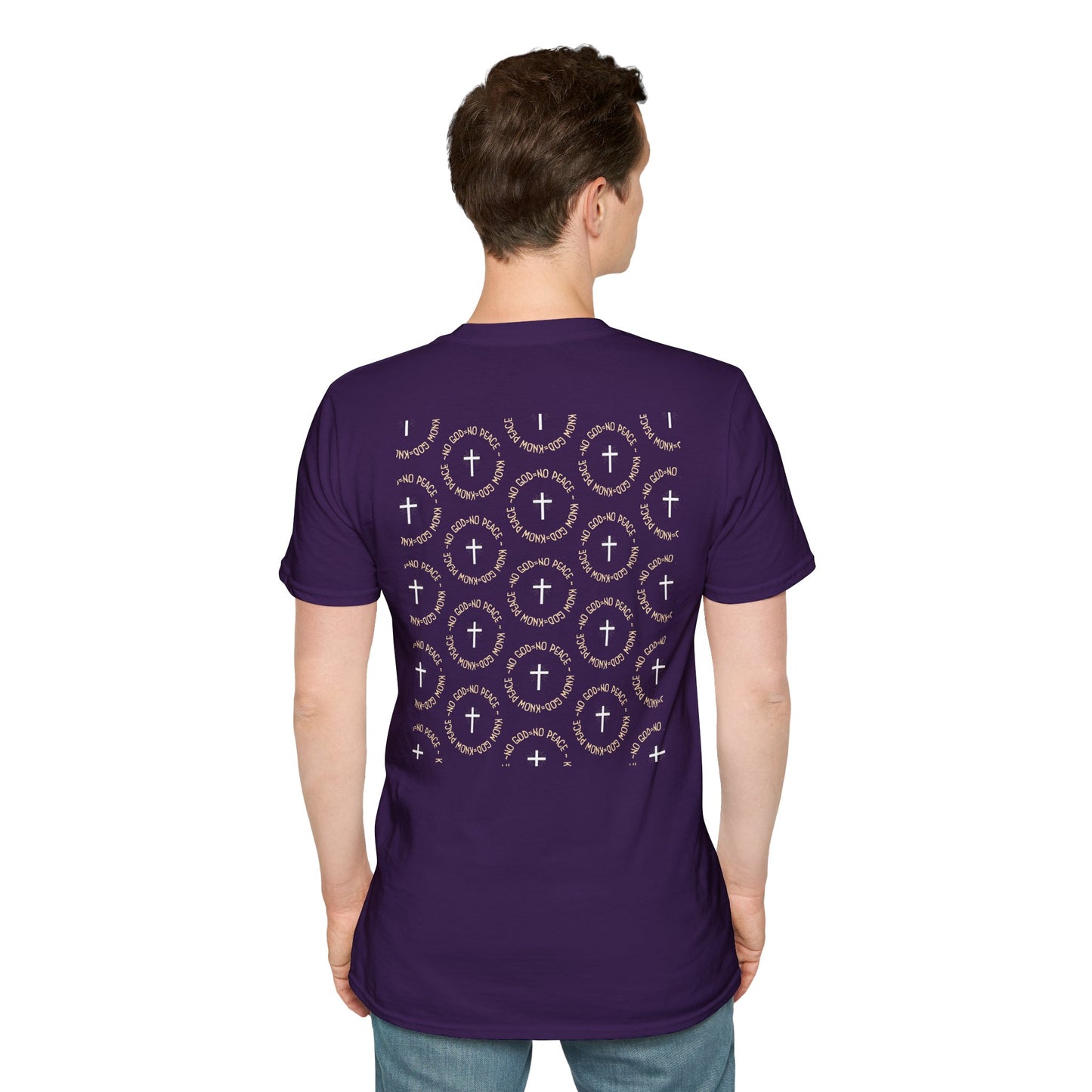 No God No Peace Know God Know Peace, Soft Tee