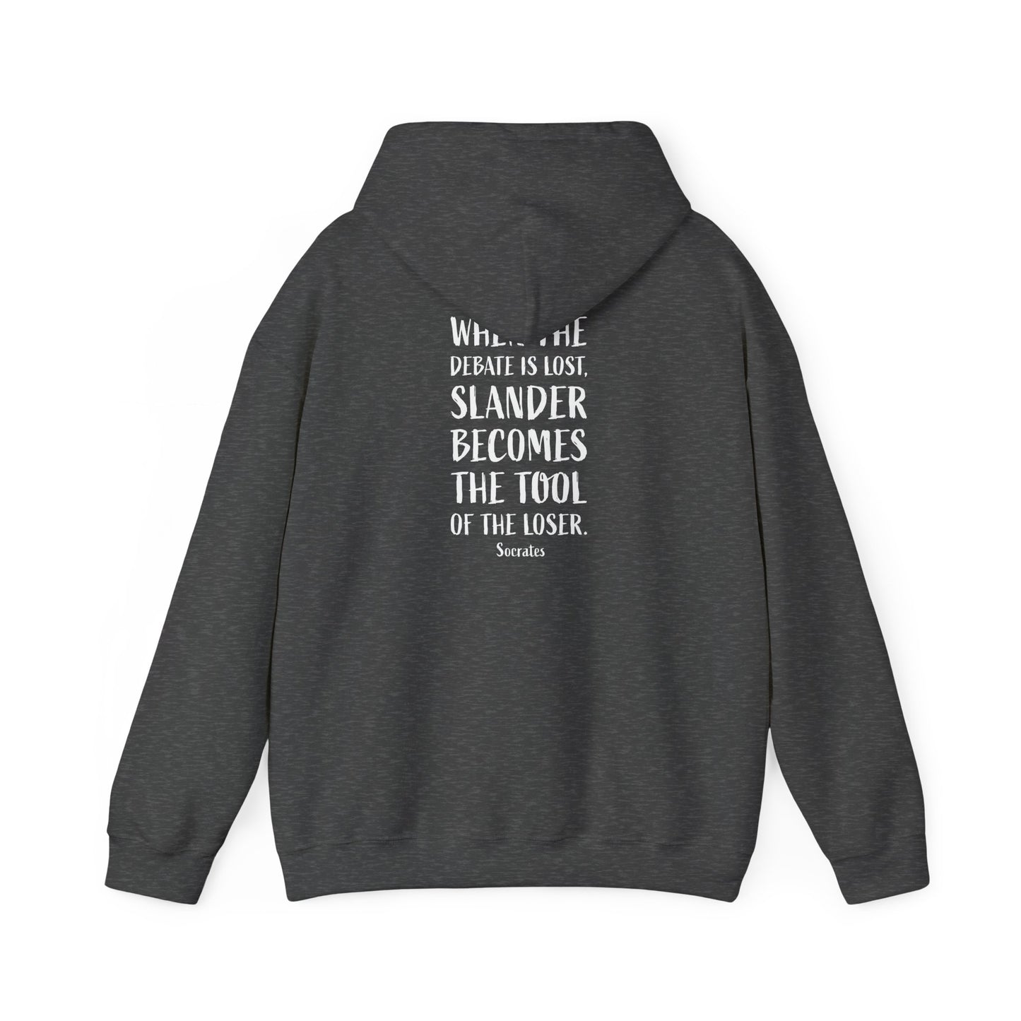 Quote Socrates  | Cozy Hoodie