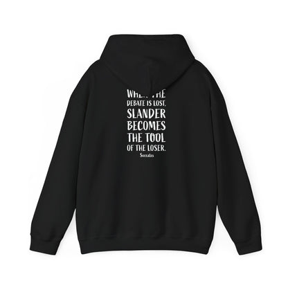 Quote Socrates  | Cozy Hoodie