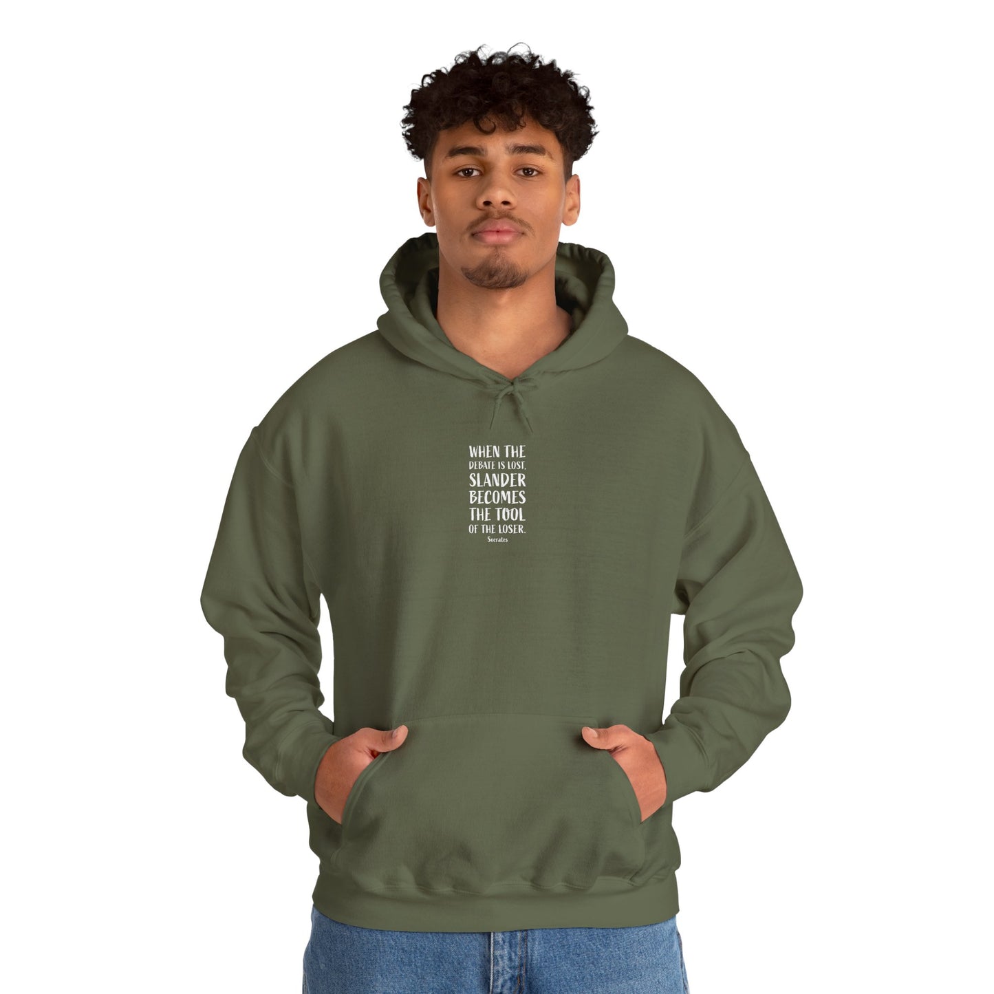 Quote Socrates, Hoodie