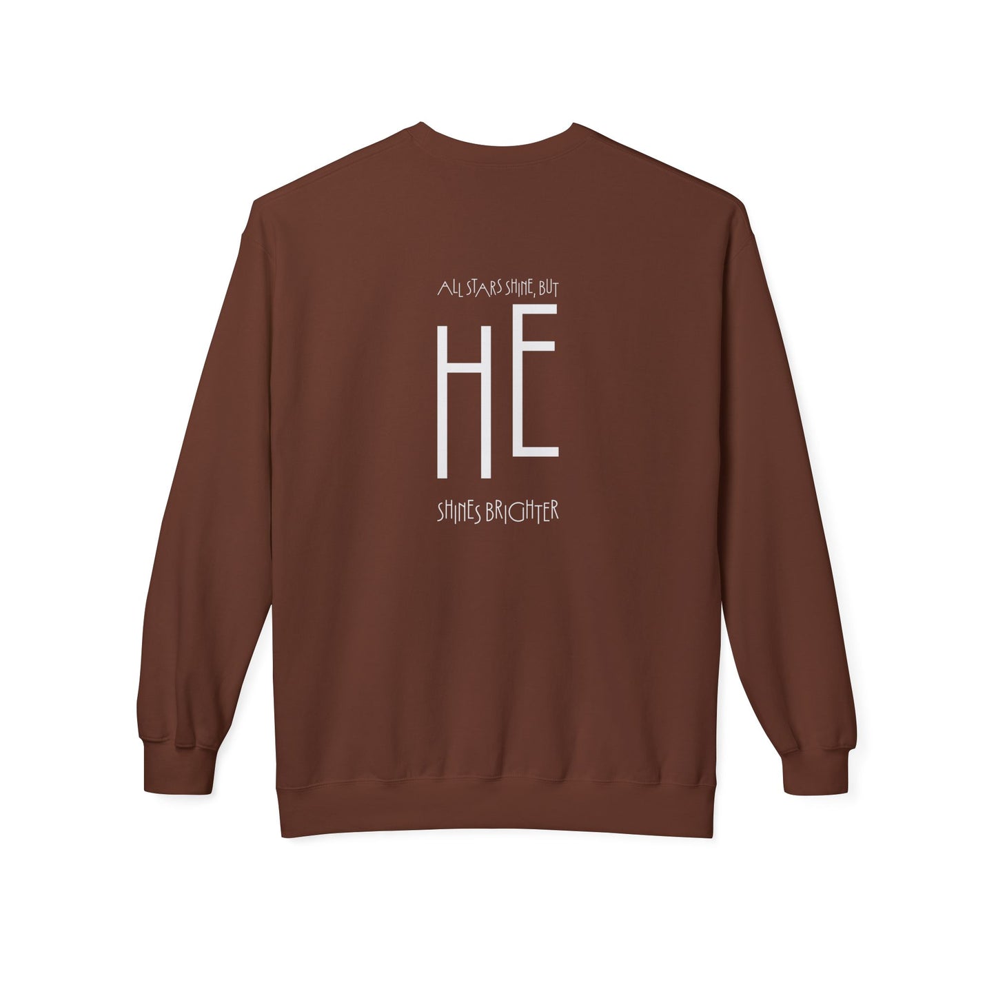 HE Shines Brighter | Cozy Crewneck Sweatshirt