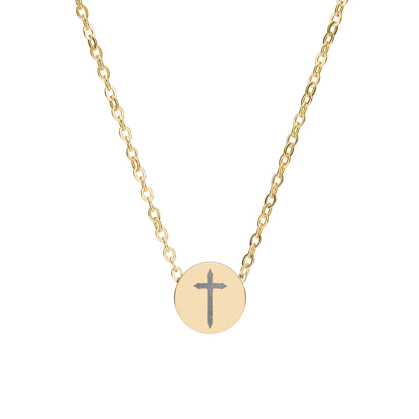 Iron Cross | Engraved Necklace