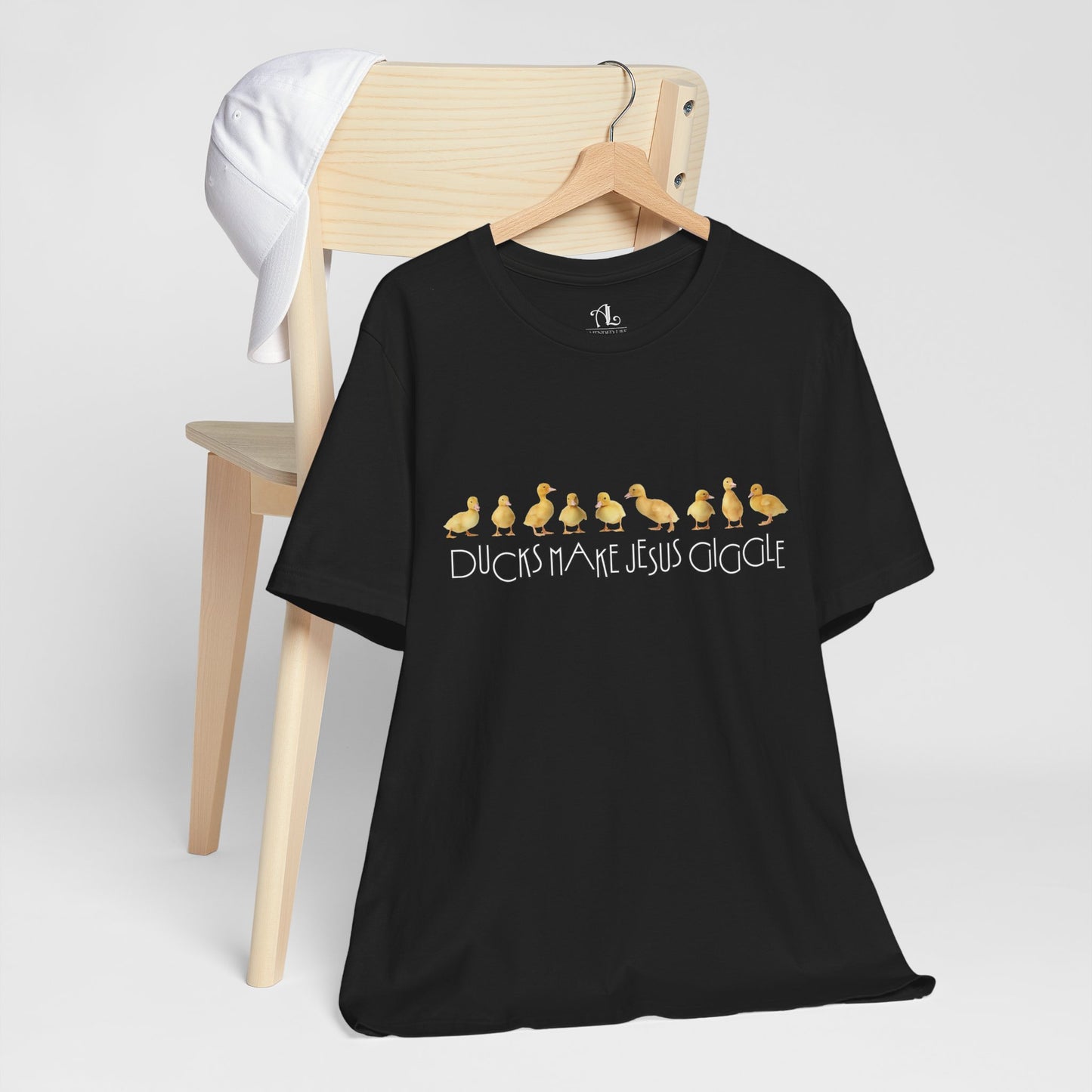 Ducks Make Jesus Giggle, Soft Tee