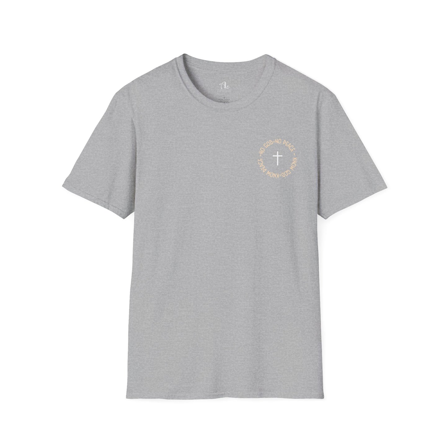 No God No Peace Know God Know Peace, Soft Tee