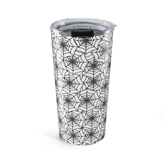 Tangled Web | 20oz Tumbler w/ Lid, White