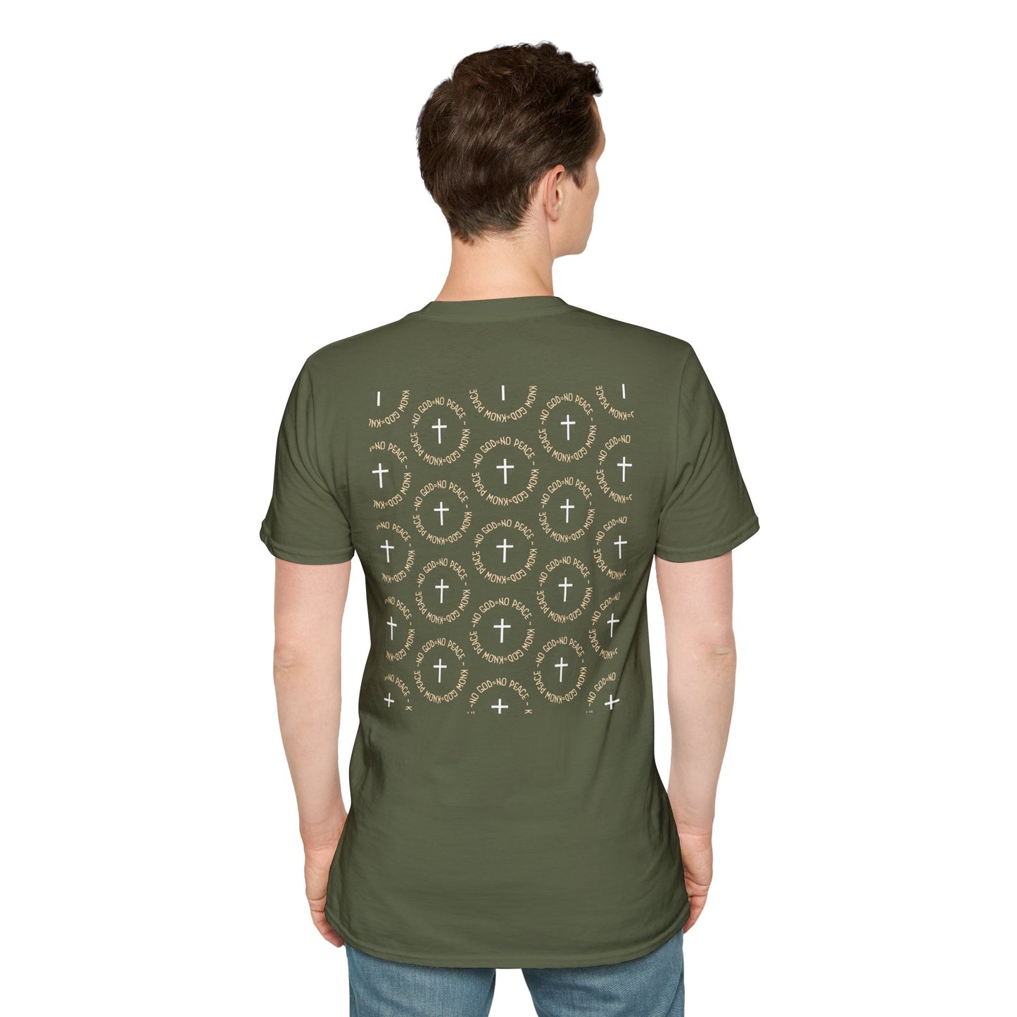 No God No Peace Know God Know Peace, Soft Tee