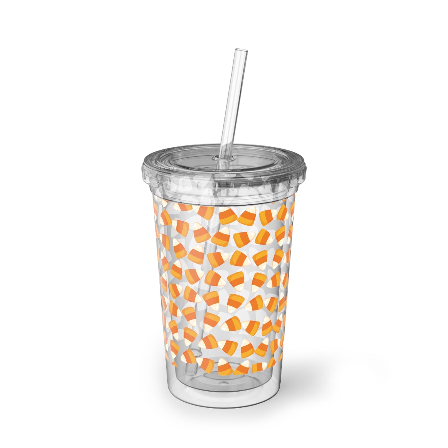 Candy Corn  16oz Acrylic Tumbler