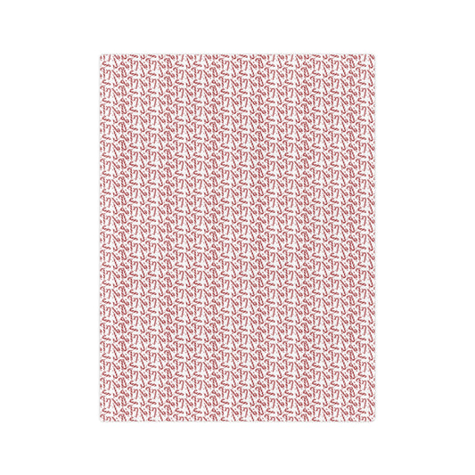 Candy Cane Dreams, Velveteen Fleece Blanket