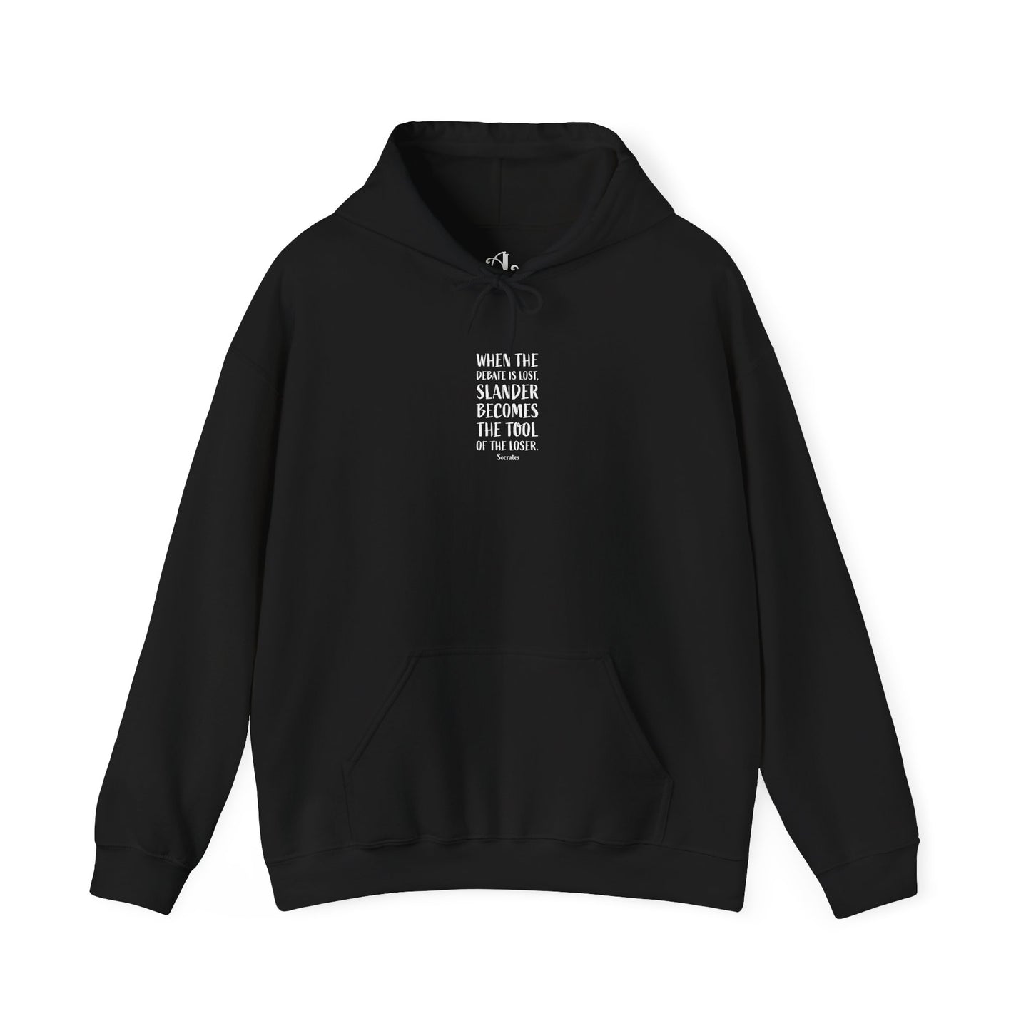 Quote Socrates  | Cozy Hoodie
