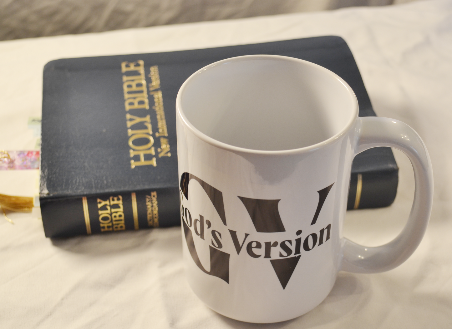 GV, God's Version Mug