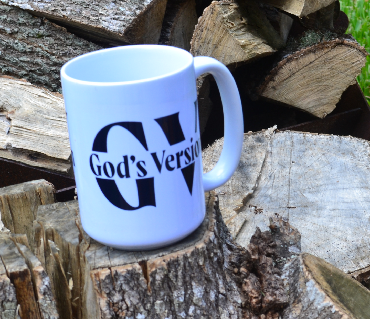 GV, God's Version Mug