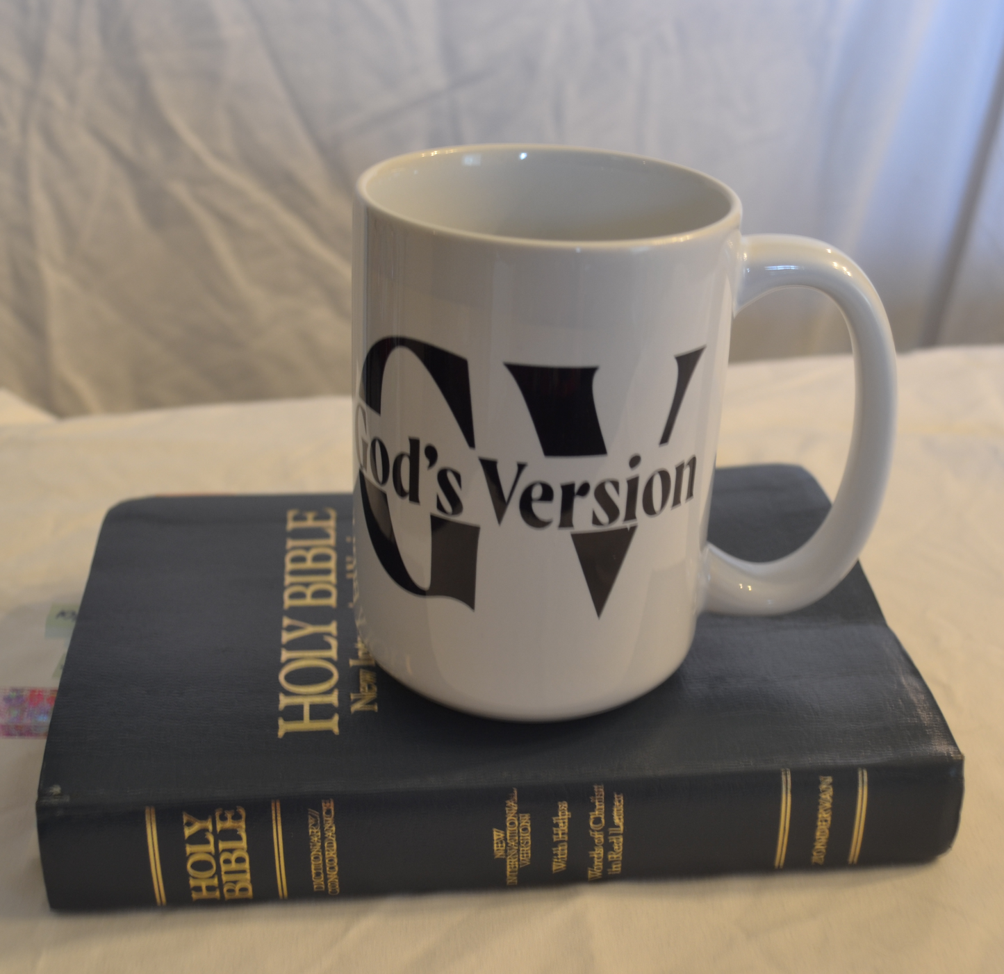 GV, God's Version Mug
