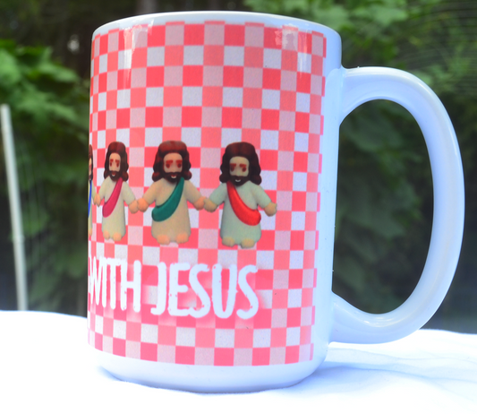 Mornings with Jesus, Pink Mug