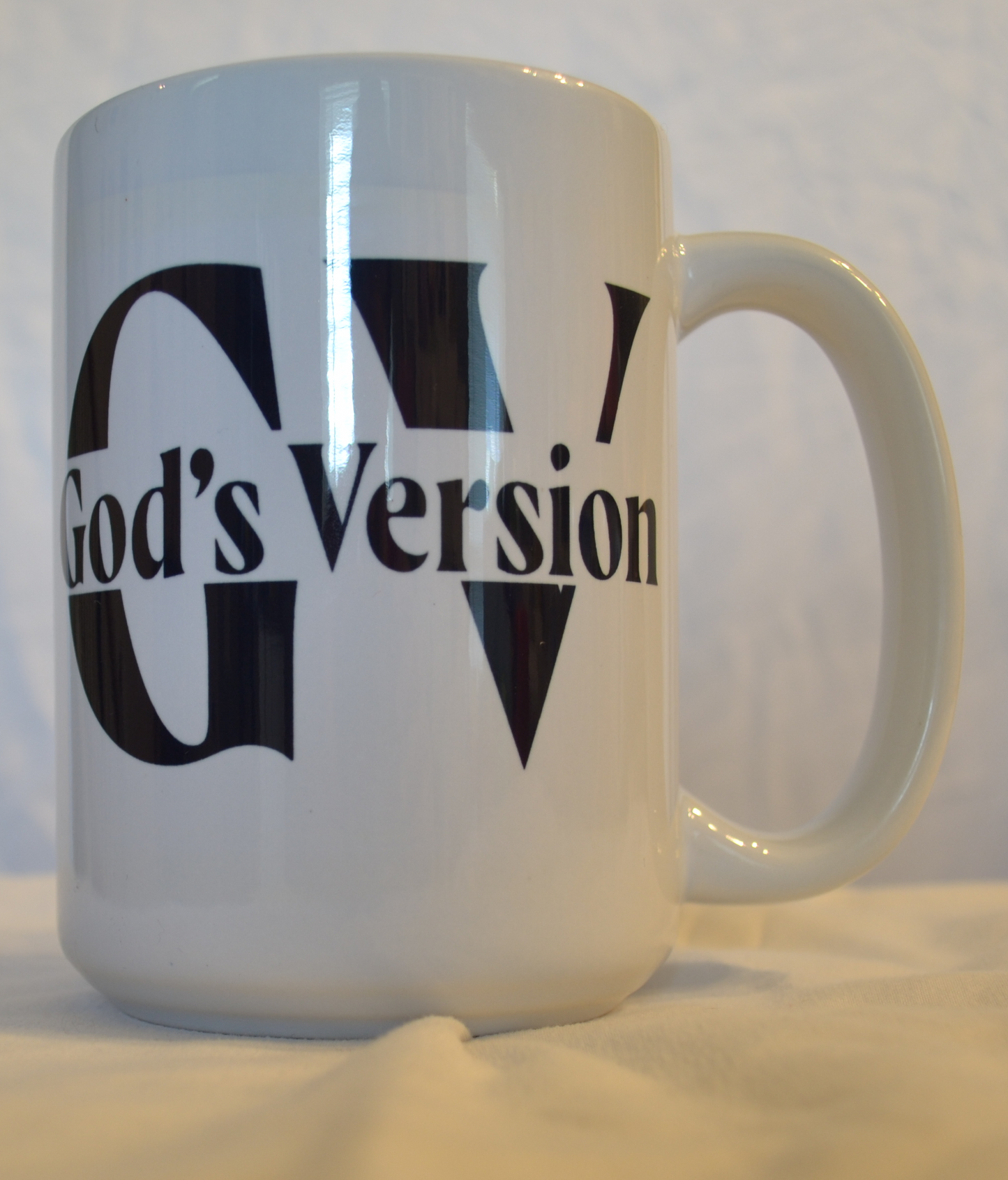 GV, God's Version Mug