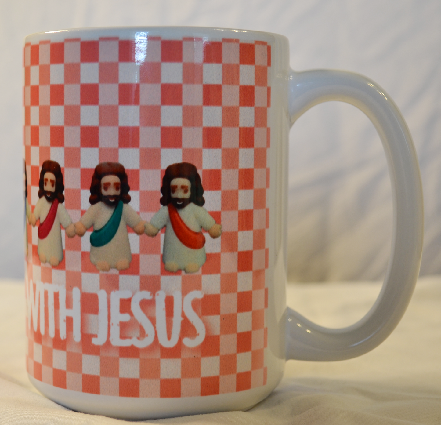 Mornings with Jesus, Pink Mug
