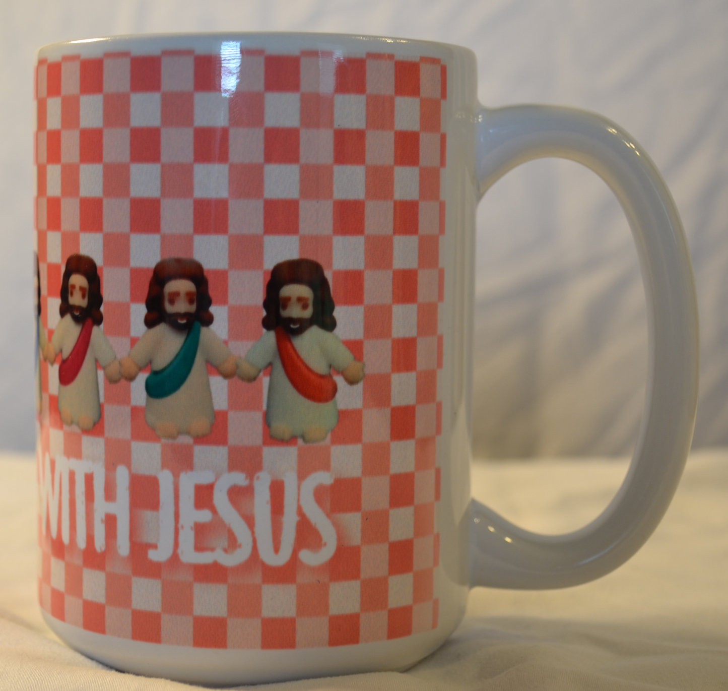 Mornings with Jesus, Pink Mug