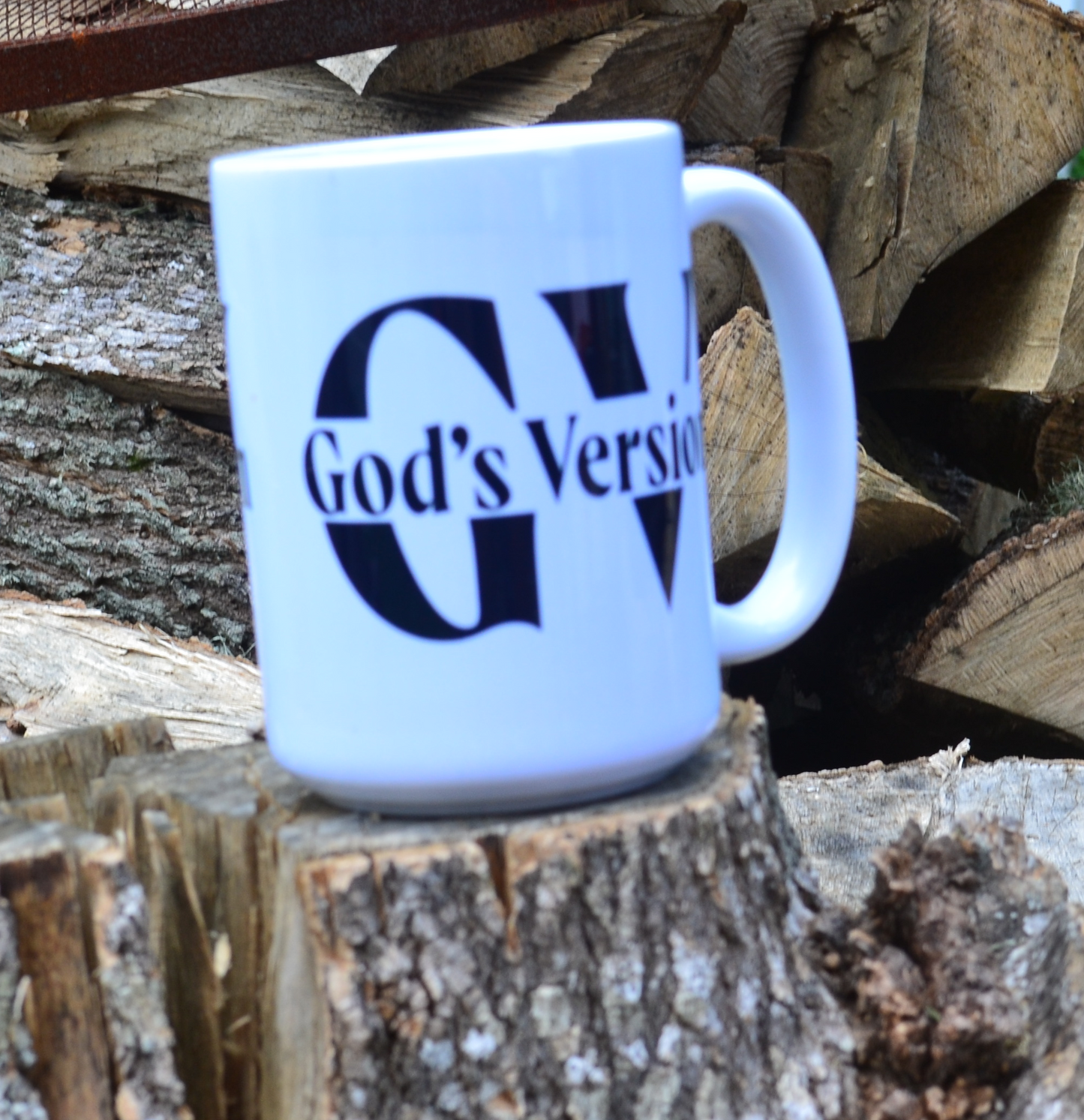 GV, God's Version Mug